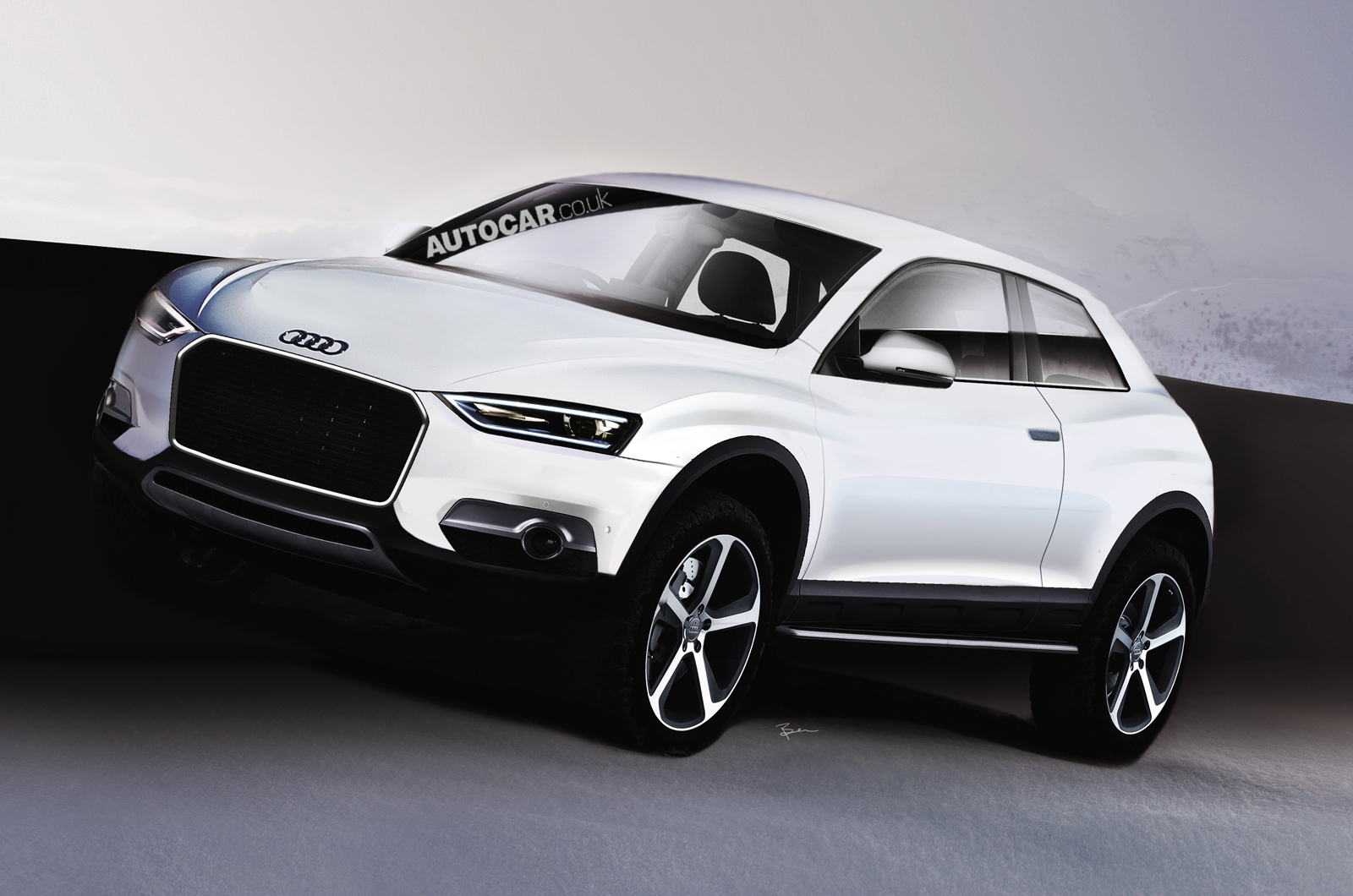 Nordschleife Autoblahg: Audi Q2 latest rendering and intel