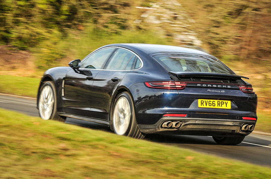 2017 Porsche Panamera 4S Diesel UK drive review Autocar