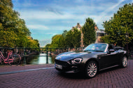 Fiat 124 Spider heads to the Arctic Circle