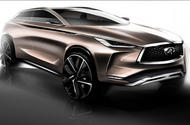 Infiniti QX50 concept will reach production with a new petrol engine
