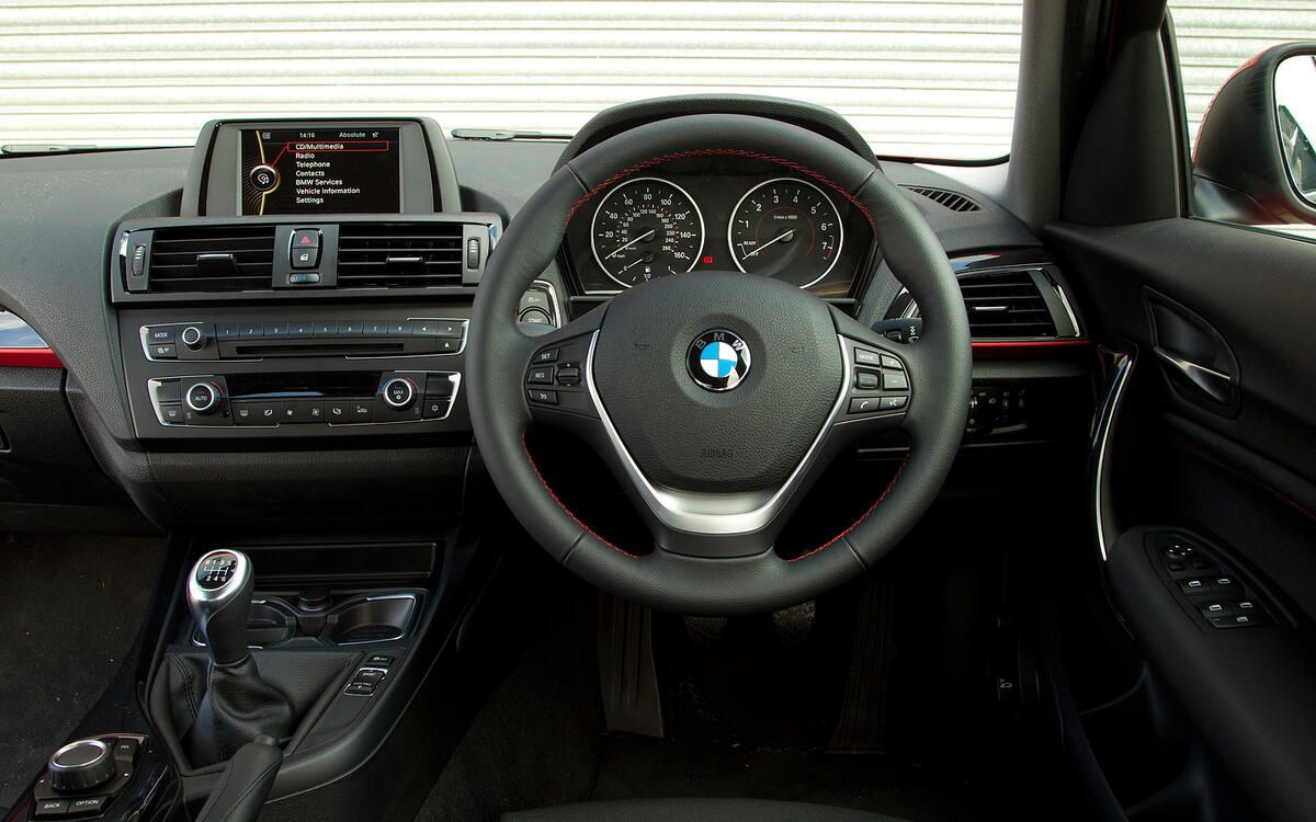 BMW 1series interior Autocar