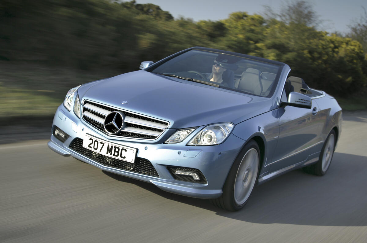 Mercedes E 350 CDI Cabriolet review Autocar Mercedes E 350 CDI Cabriolet review Autocar