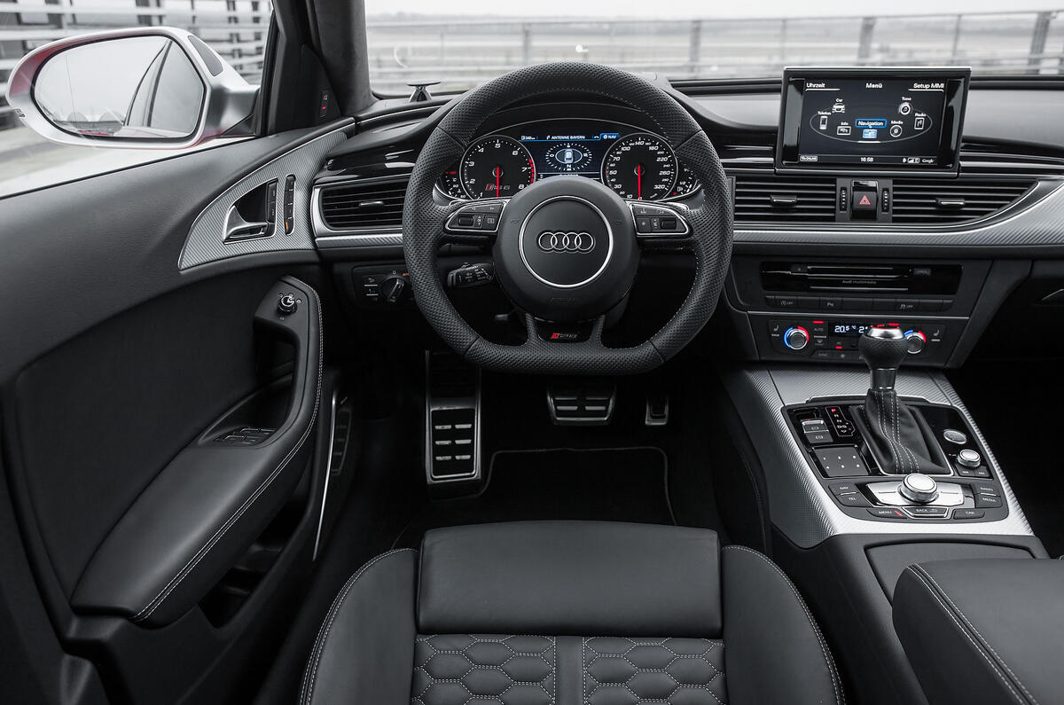 Audi RS6 Avant interior | Autocar