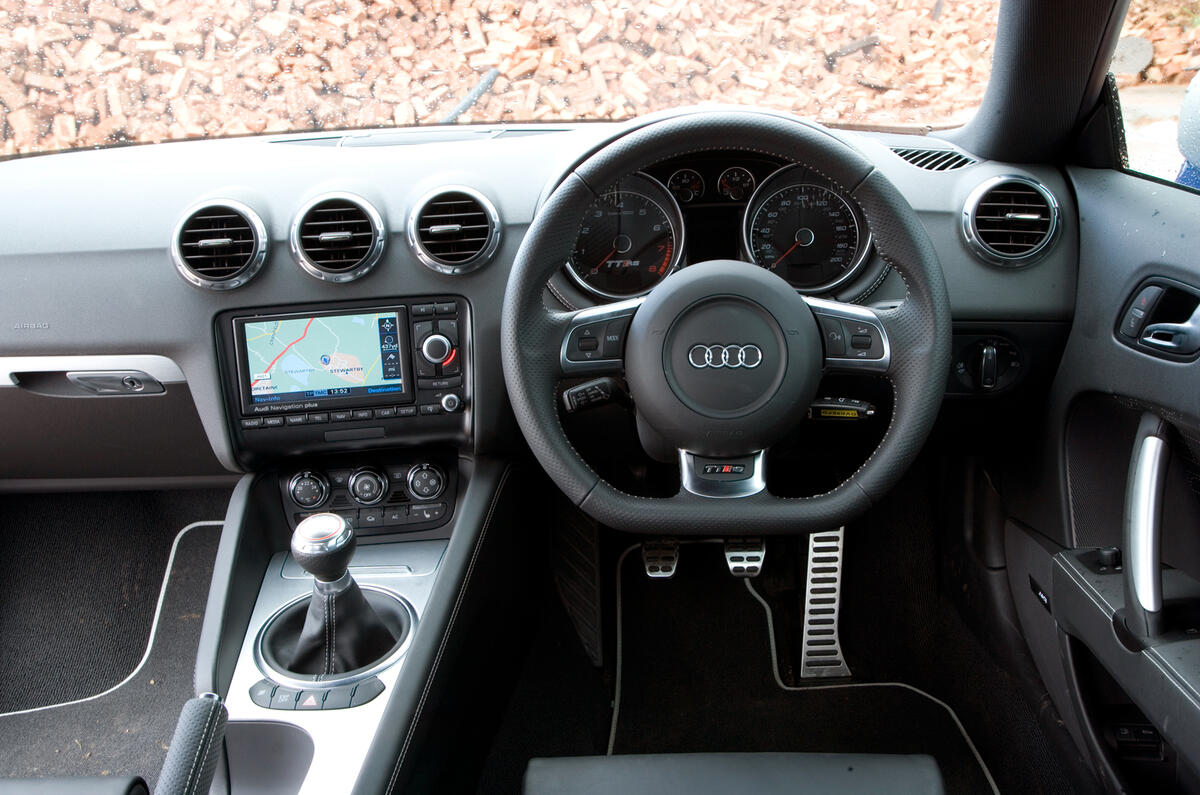 Audi TT RS interior Autocar