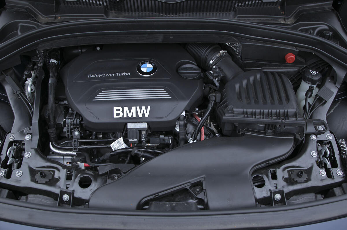 Hasil gambar untuk BMW 2 Series Active/Grand Tourer 2017 engine