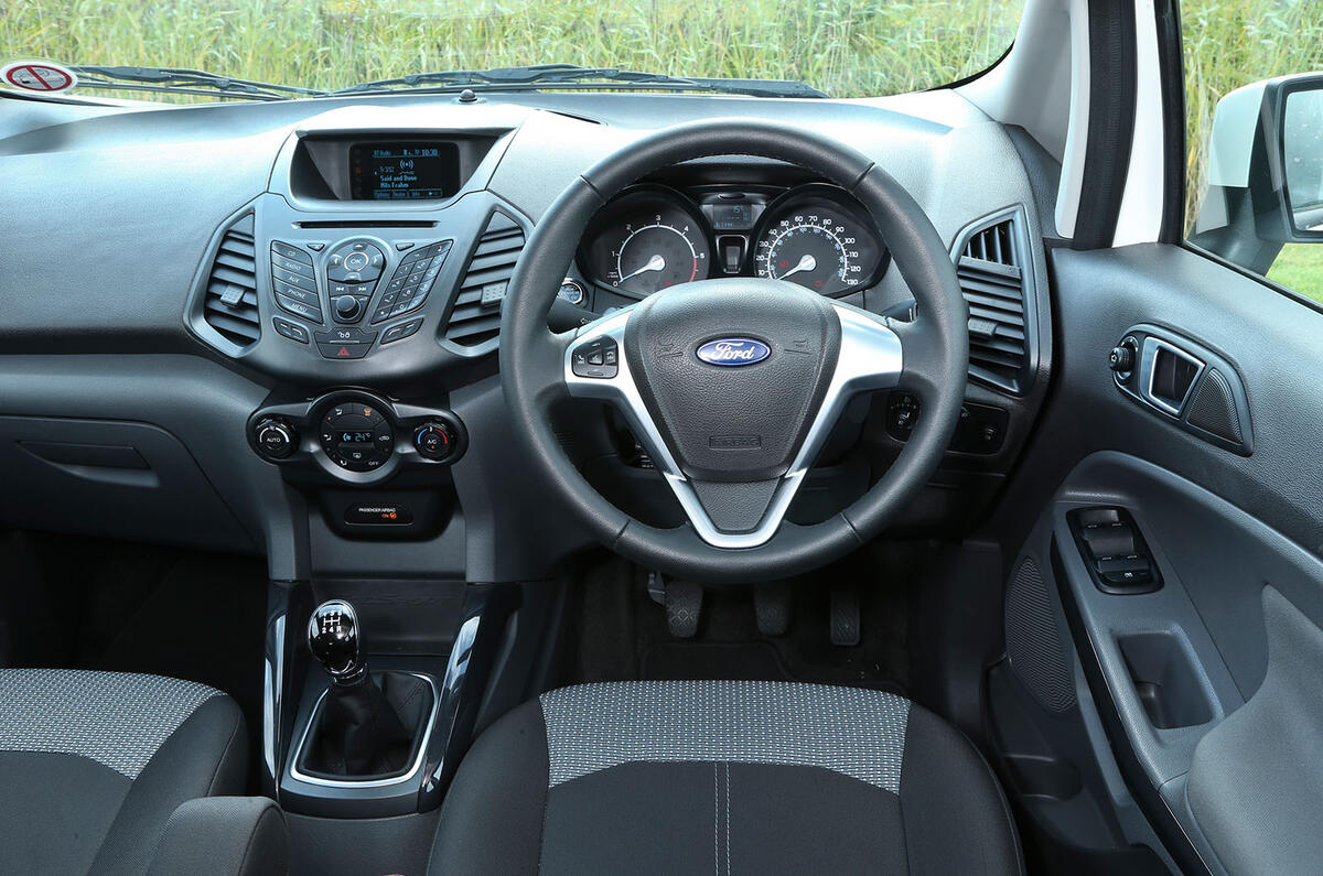 Ford Ecosport interior Autocar