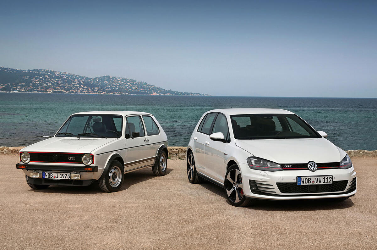 History of the Volkswagen Golf picture special Autocar