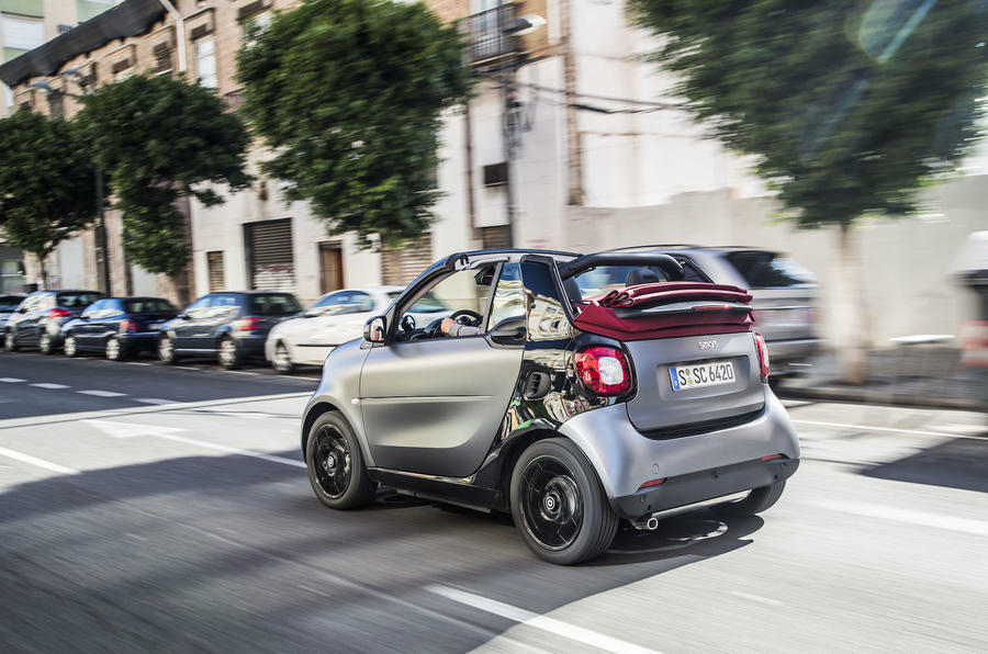 2016 Smart Fortwo Cabrio 90 Twinamic review review  Autocar