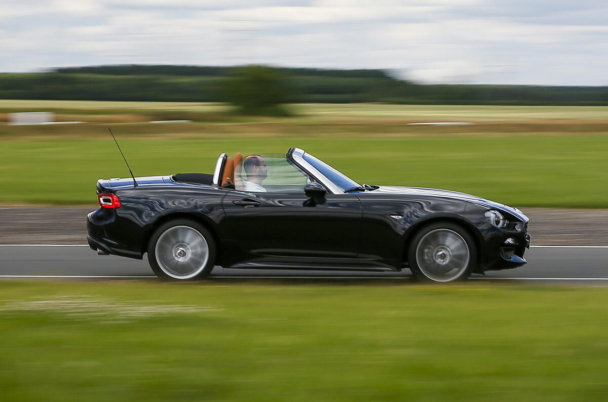 2016 Fiat 124 Spider Lusso Plus Uk Review Review Autocar