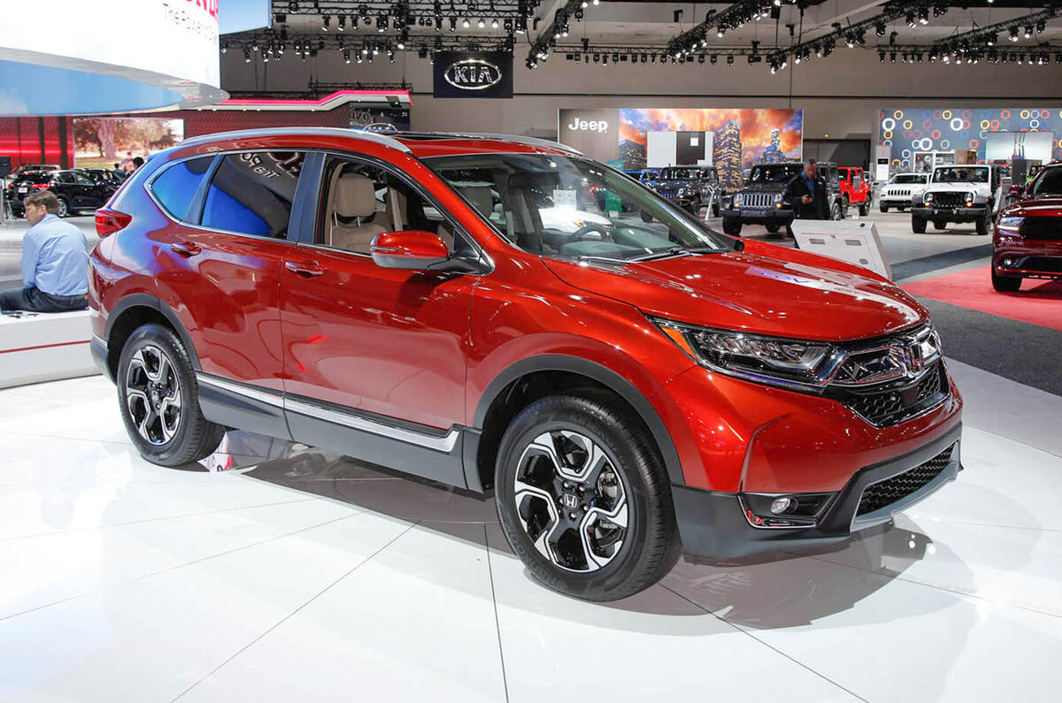 New Honda CR-V revealed, but UK sales on hold until late 2017 | Autocar New Honda CR-V revealed, but UK sales on hold until late 2017 | Autocar