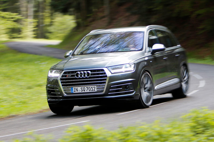 Audi's SQ7 is silly fast, and makes a silly noise, at a silly price ...