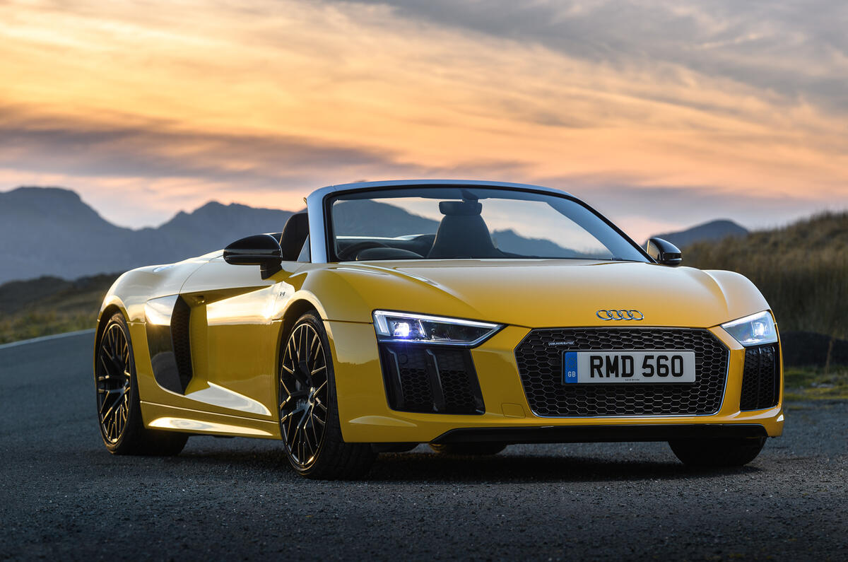 2016 Audi R8 Spyder Uk Drive Review Review Autocar