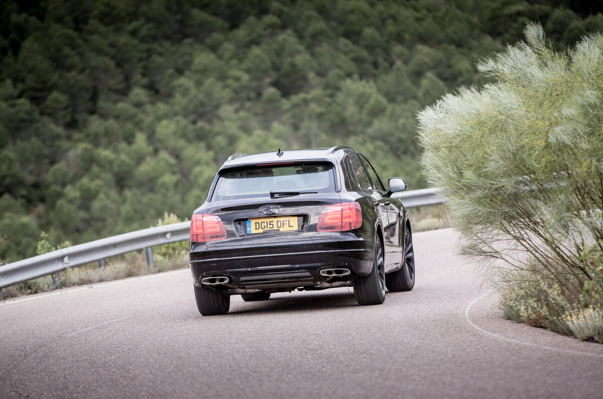 2016 Bentley Bentayga  passenger ride  Autocar
