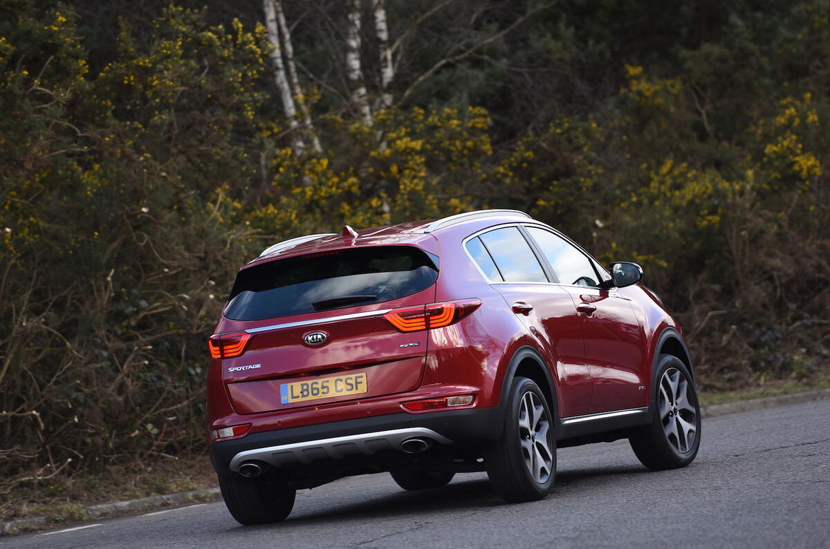 2016 Kia Sportage 1.6 TGDi GTLine UK review review Autocar