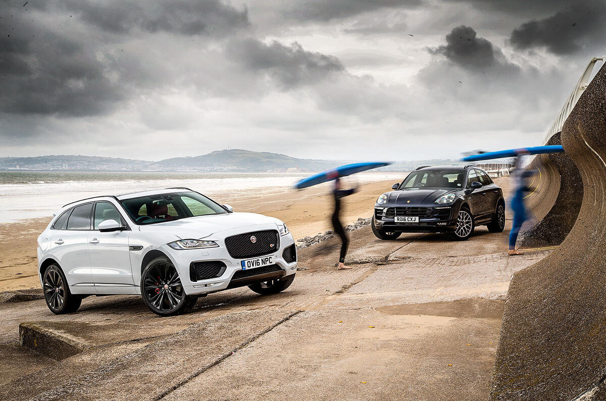Jaguar F Pace Vs Porsche Macan Luxury Suvs Compared