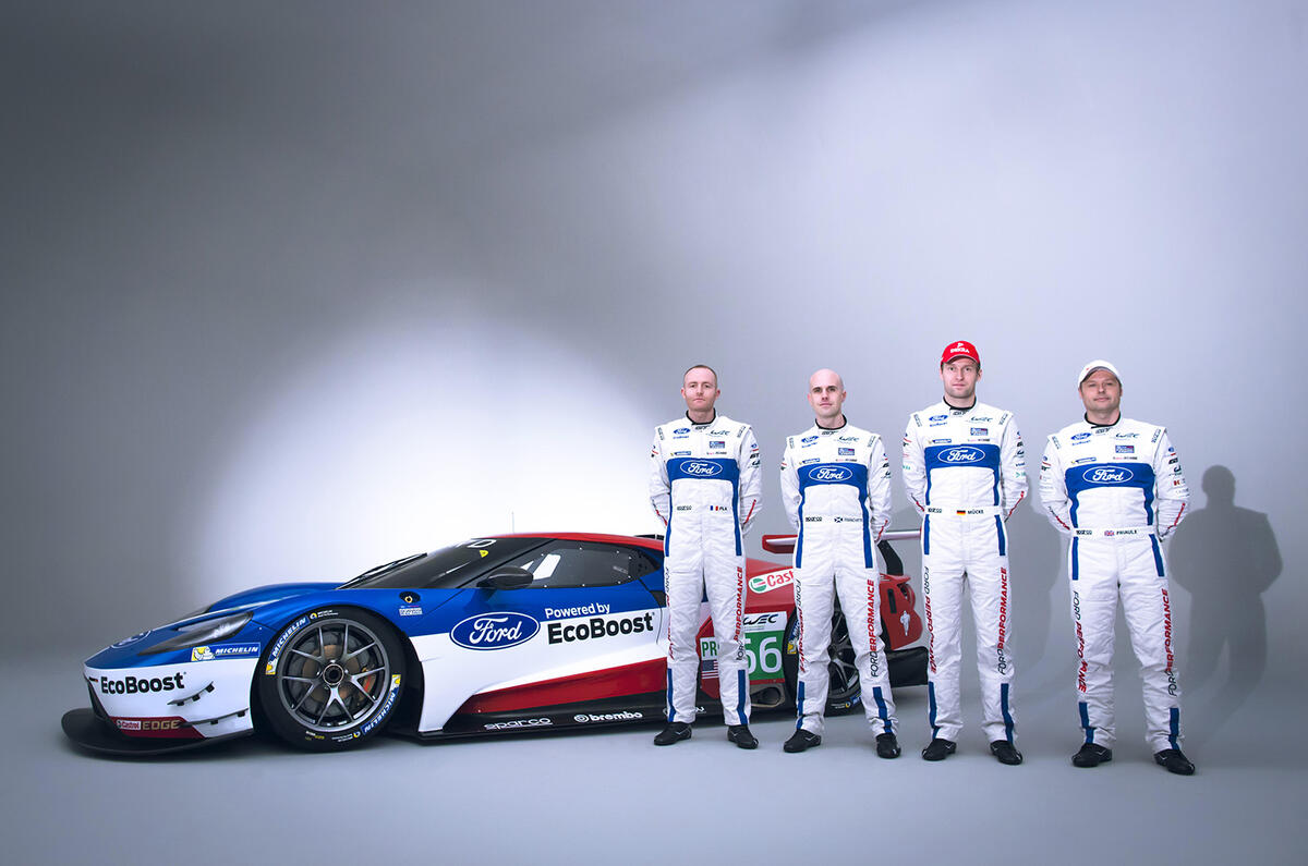 2016 Ford Gt Brits Andy Priaulx And Marino Franchitti