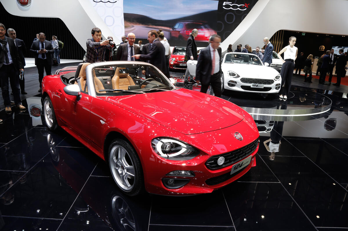 Fiat 124 Spider For Sale >> Abarth 124 Spider makes debut at Geneva motor show | Autocar Fiat 124 Spider For Sale >> Abarth 124 Spider makes debut at Geneva motor show | Autocar