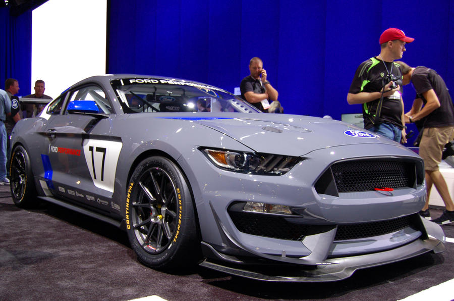 Ford unveils Mustang GT4 race car at SEMA show  Autocar