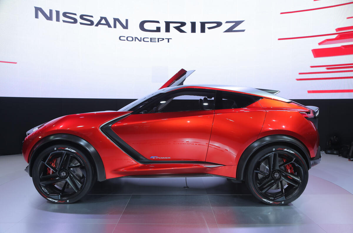 Nissan Gripz concept previews new Z crossover | Autocar Nissan Gripz concept previews new Z crossover | Autocar