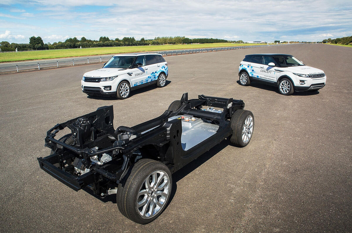 Range Rover Evoque concepts show off electric tech | Autocar