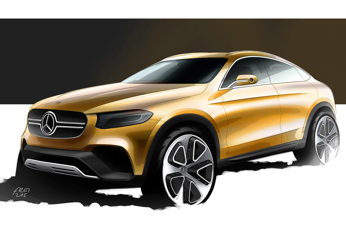 2016 - [Mercedes] GLC Coupé [C253] Mercglccoupesketch