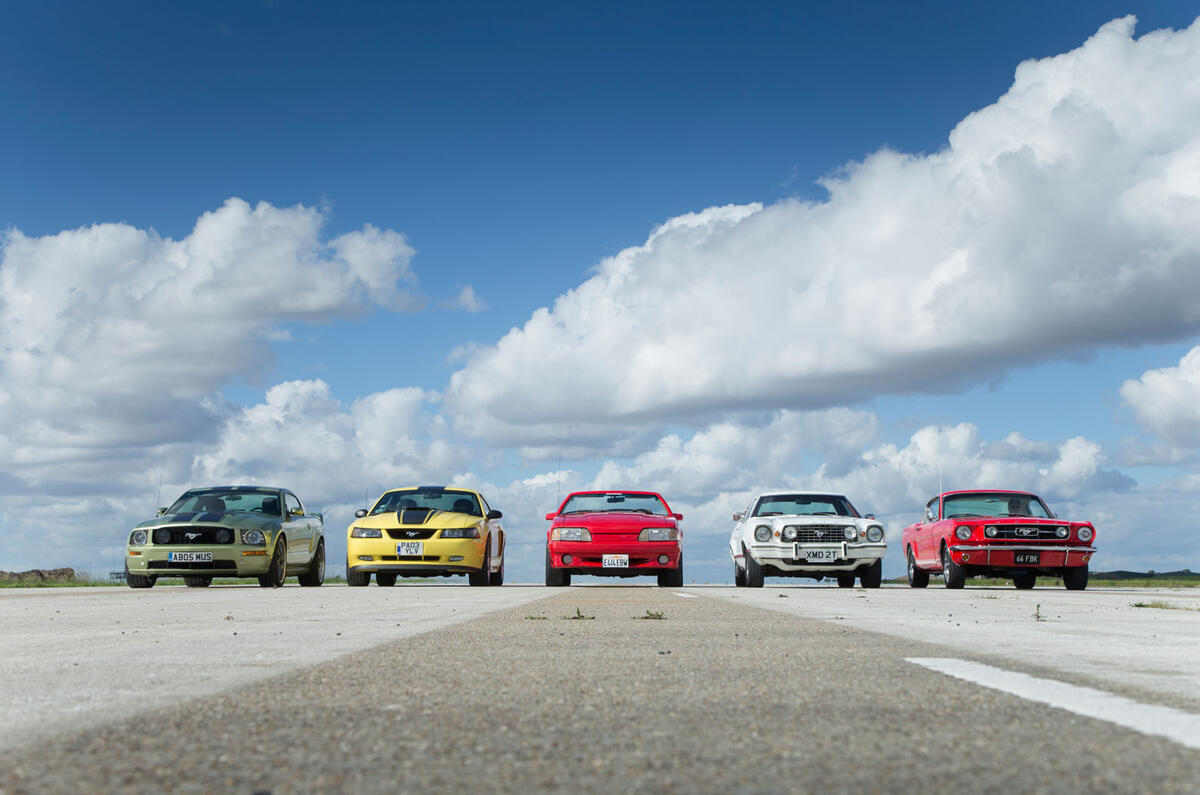 New Ford Mustang Five Generations Of America S Pony Car