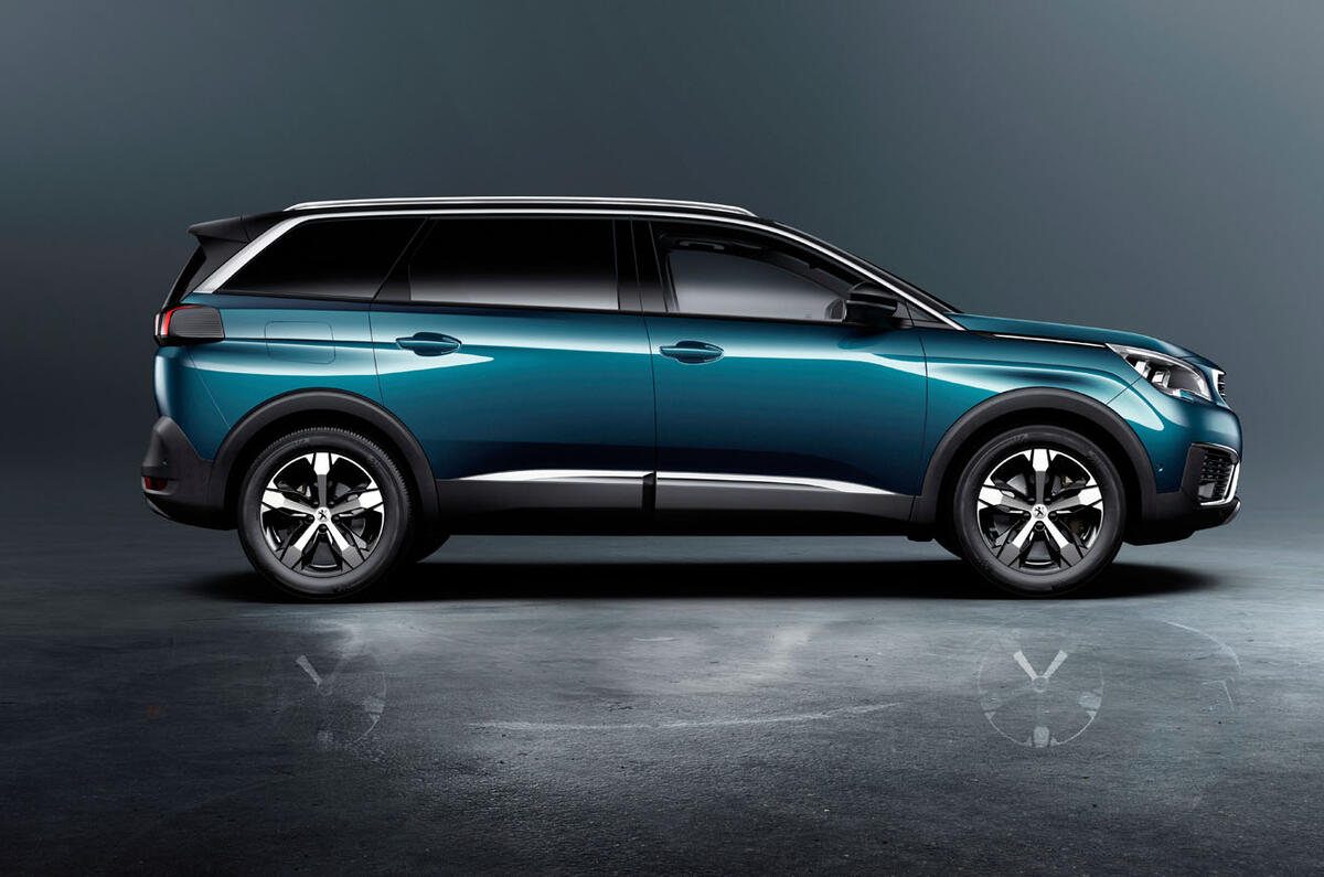 2017 Peugeot 5008 revealed with striking new look  Autocar