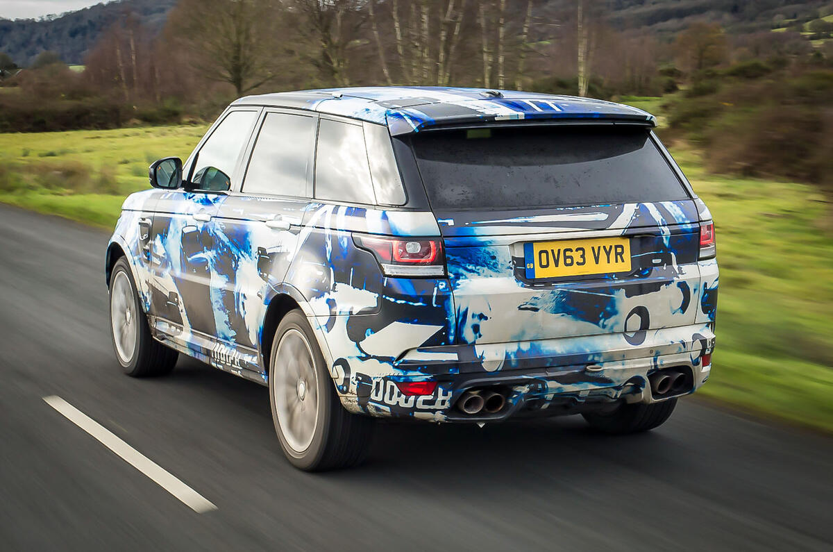 2015 Range Rover Sport SVR – new pictures and passenger ...