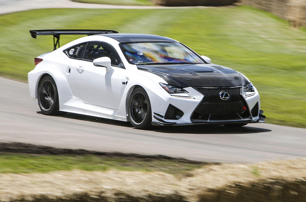 Lexus Rc F Gt Concept Showcased At Goodwood Autocar