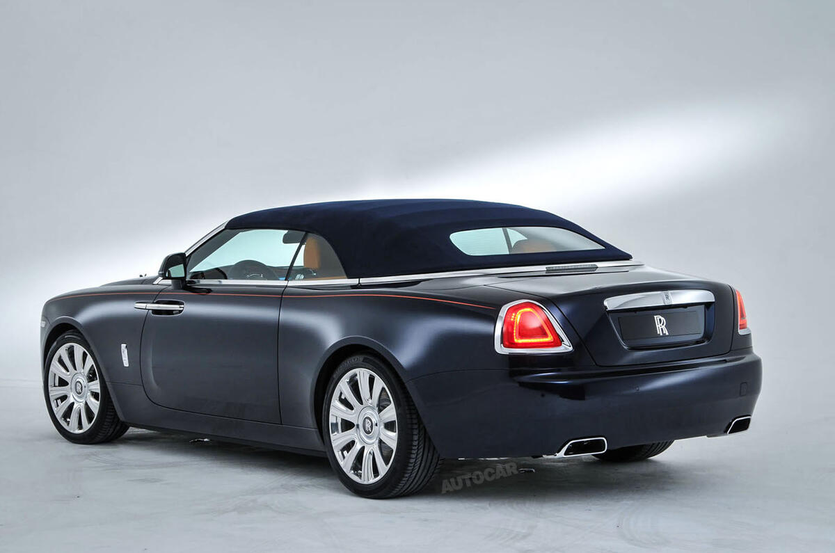 2016 RollsRoyce Dawn revealed  exclusive studio pictures  Autocar