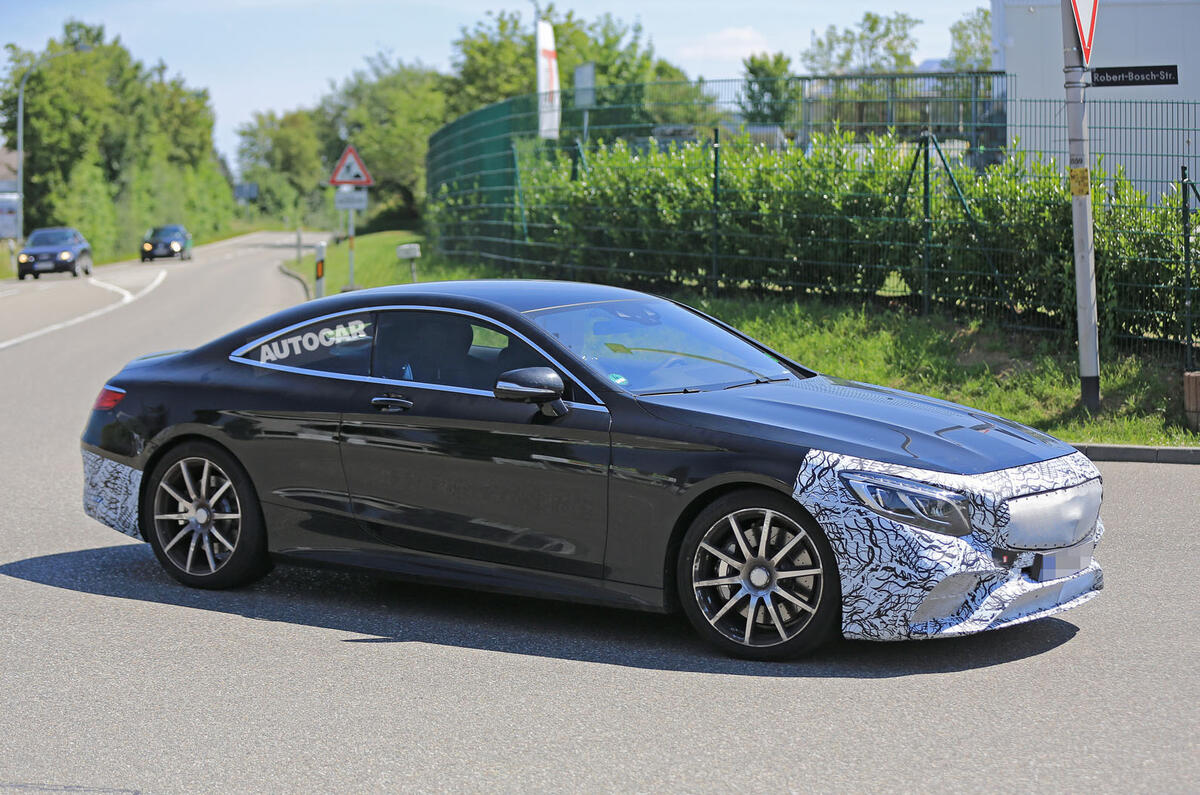 2018 Mercedes-AMG S 63 Coupé facelift spotted | Autocar
