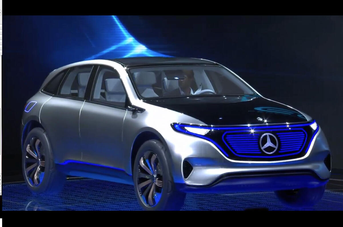 Jaguar E Pace >> Mercedes Generation EQ concept revealed at Paris motor ... Jaguar E Pace >> Mercedes Generation EQ concept revealed at Paris motor ...