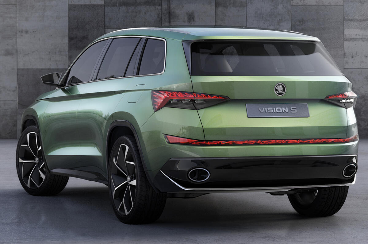 Skoda VisionS concept previews 'Kodiaq' SUV | Autocar