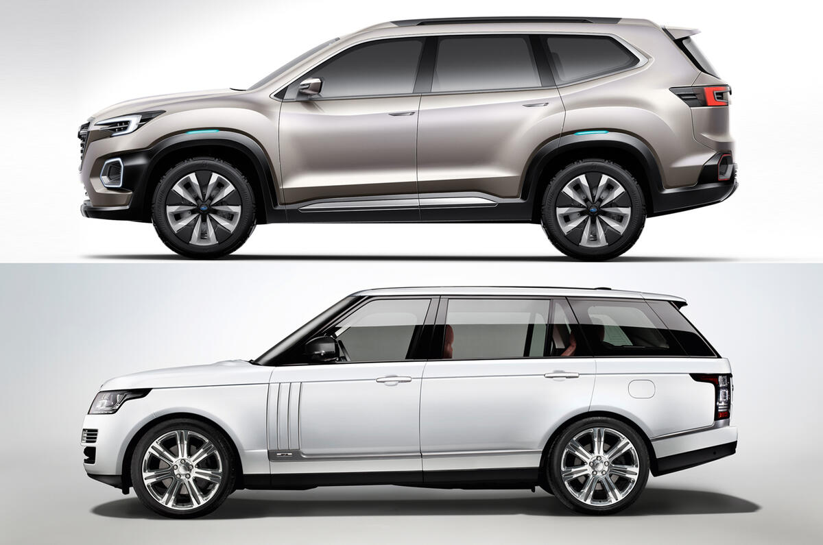 Subaru Viziv 7 Suv Concept Revealed At La Motor Show Autocar