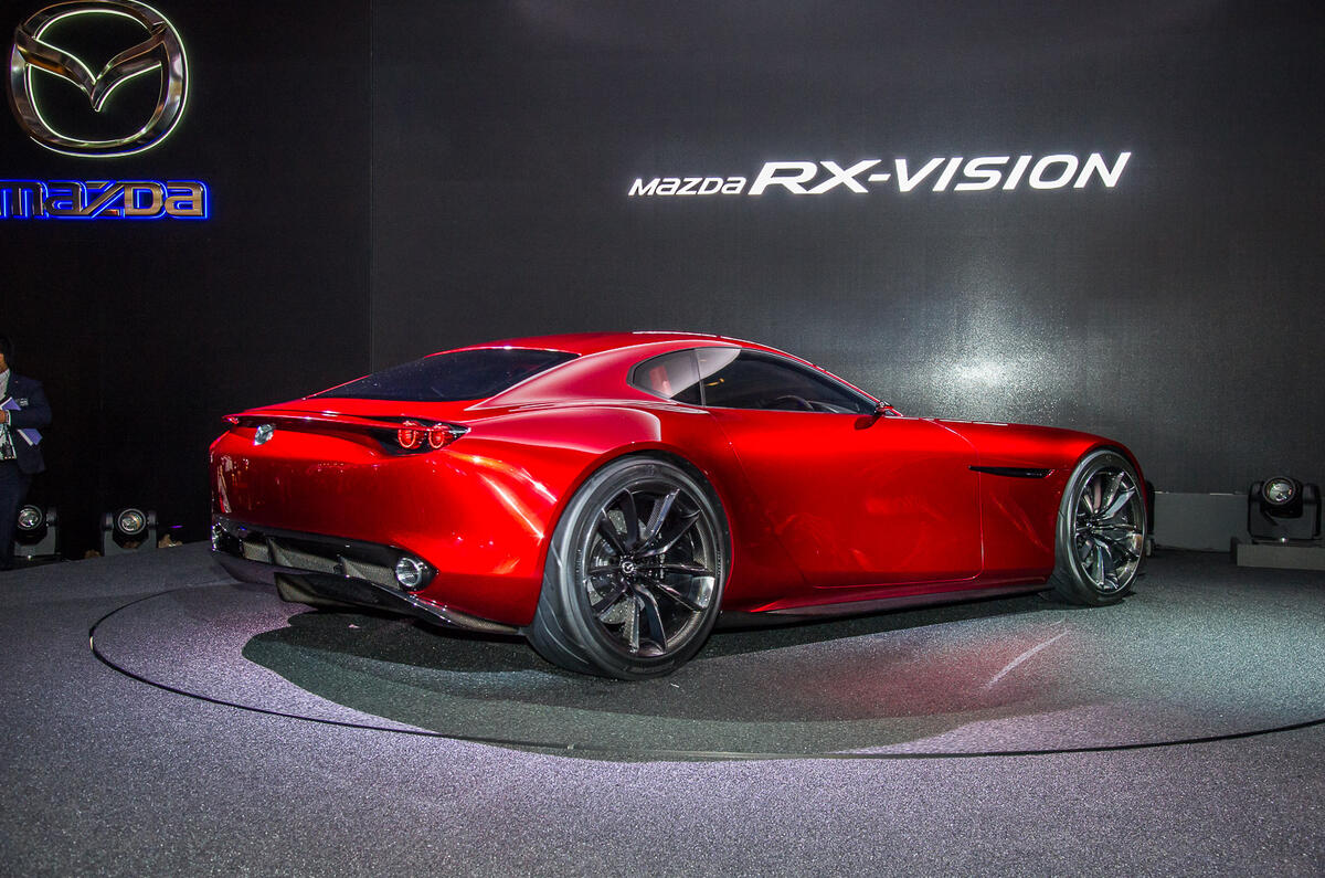 Mazda RX-Vision rotary-engined sports car concept revealed ...