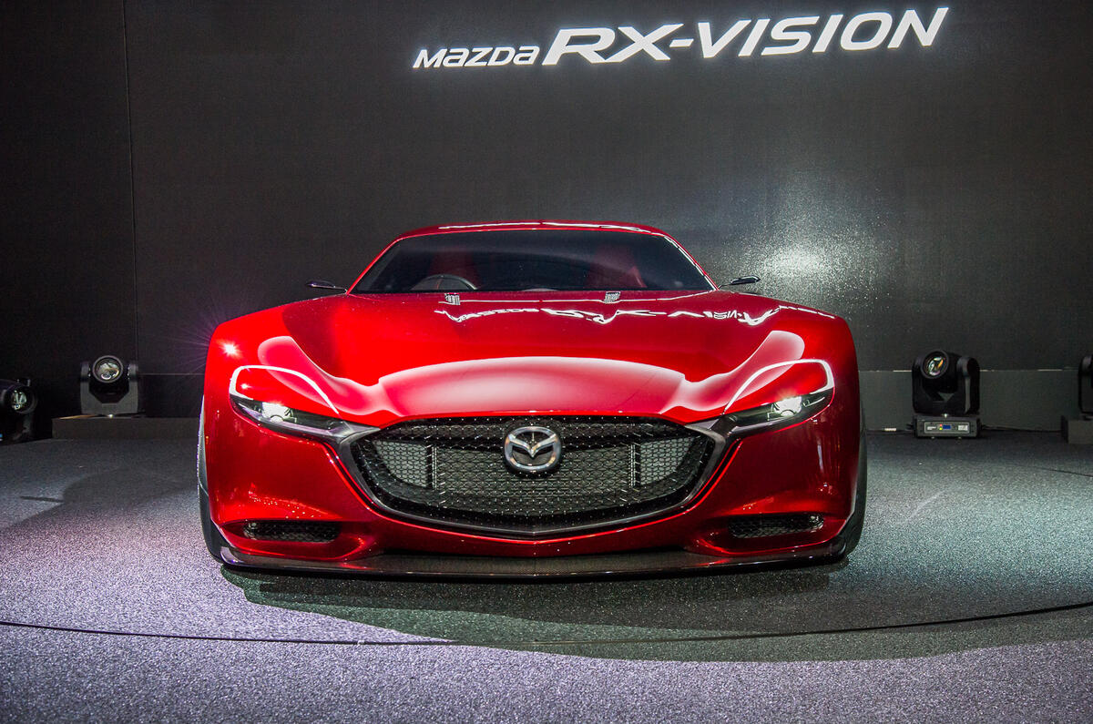 Mazda RX-Vision rotary-engined sports car concept revealed ...