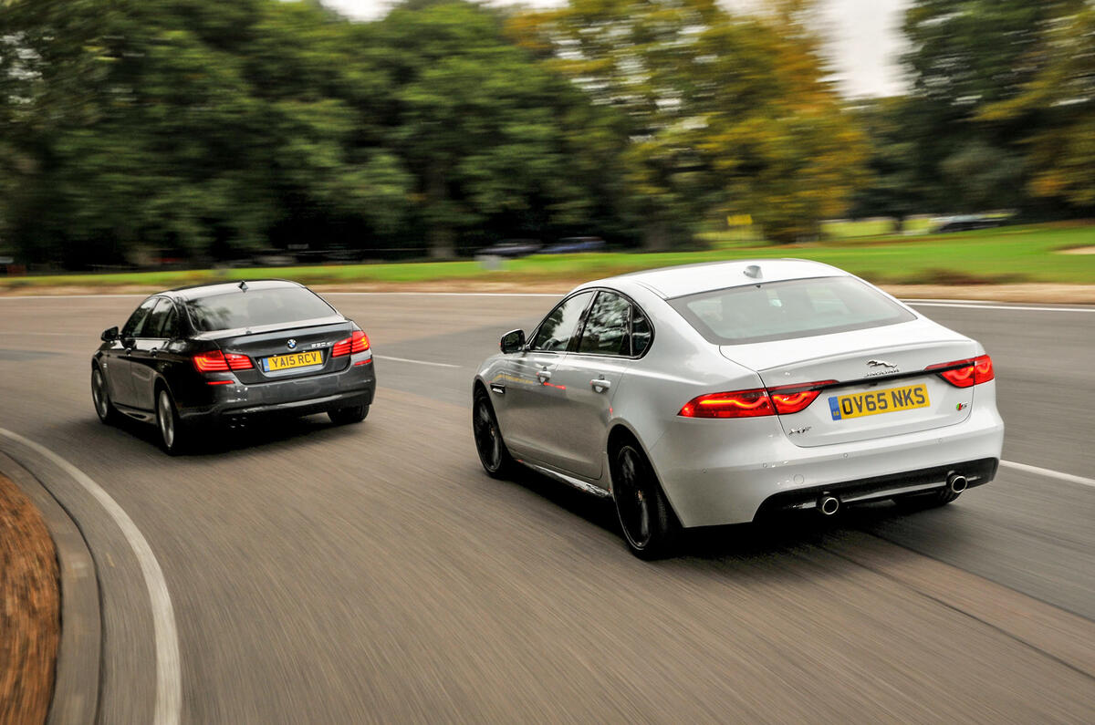 Jaguar xf or bmw 5 series #1