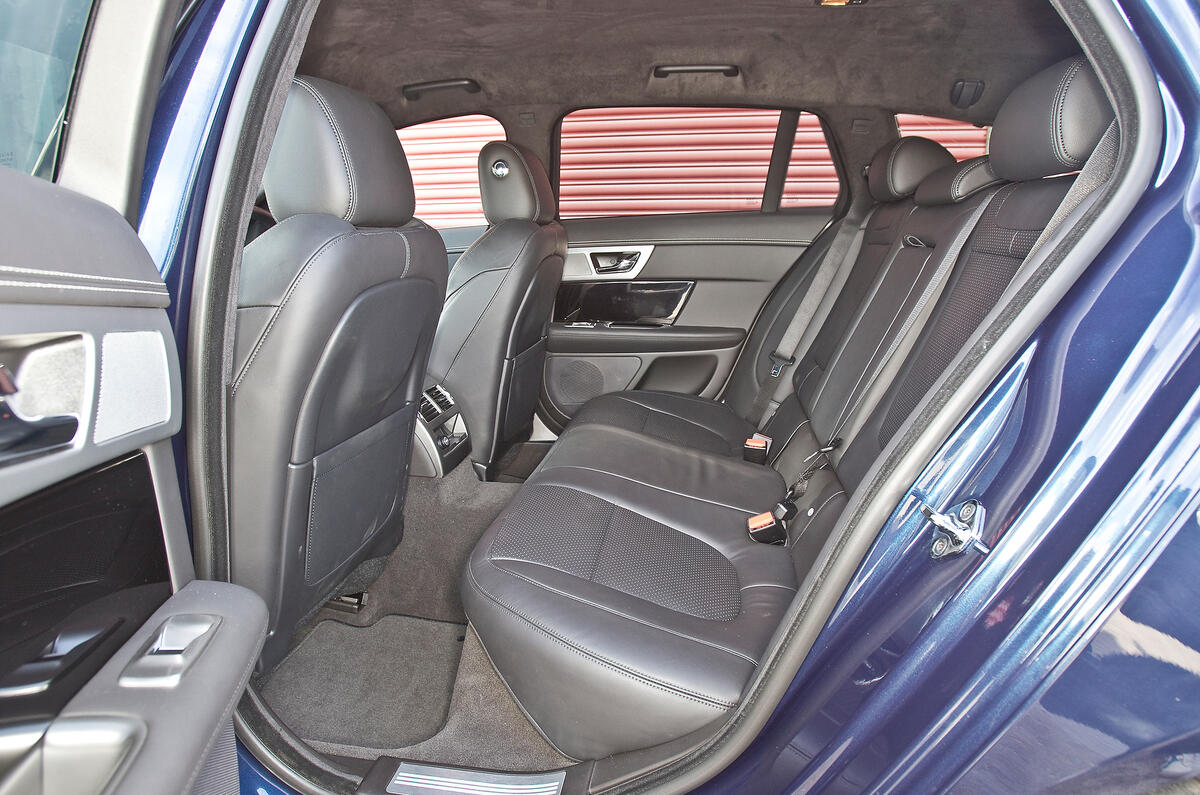 Jaguar XF Sportbrake interior Autocar