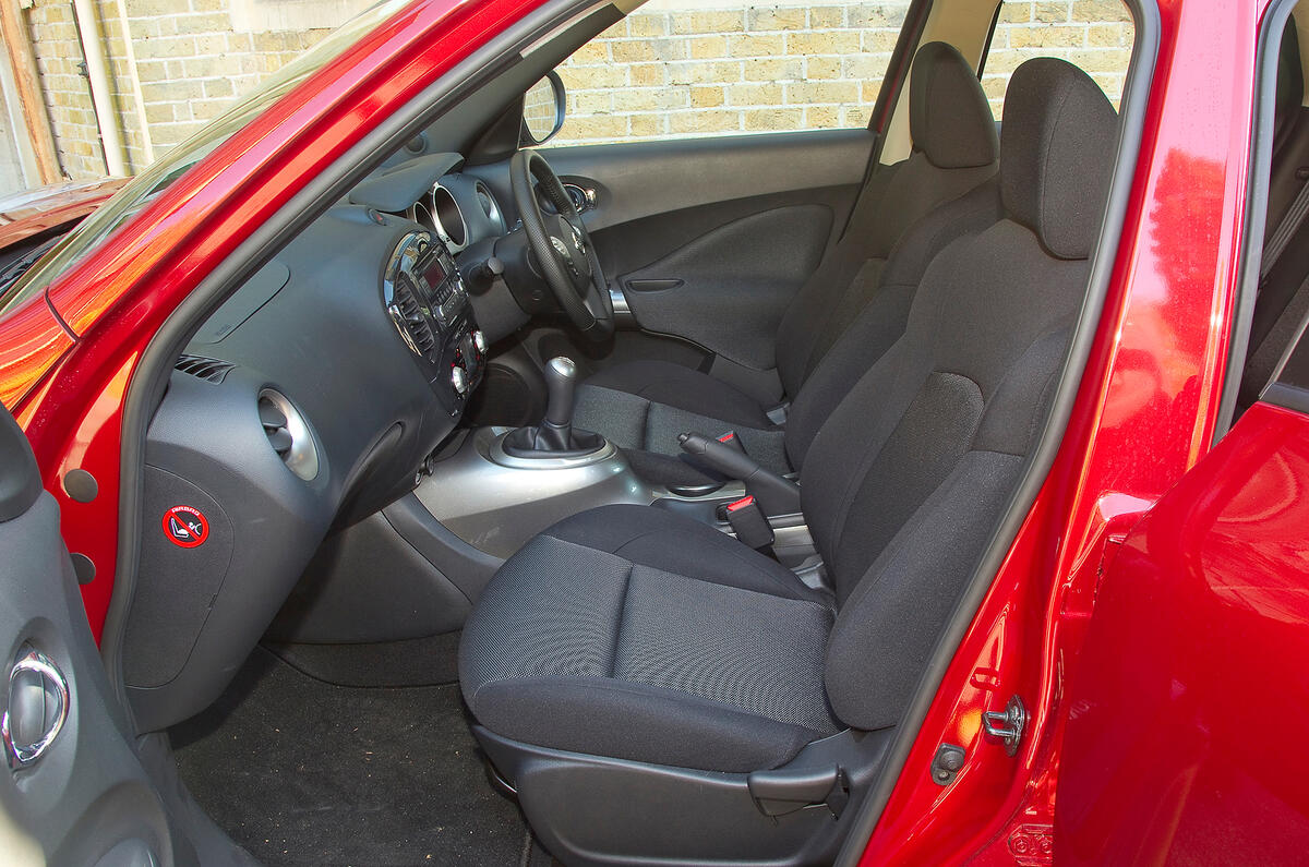 Nissan Juke interior Autocar