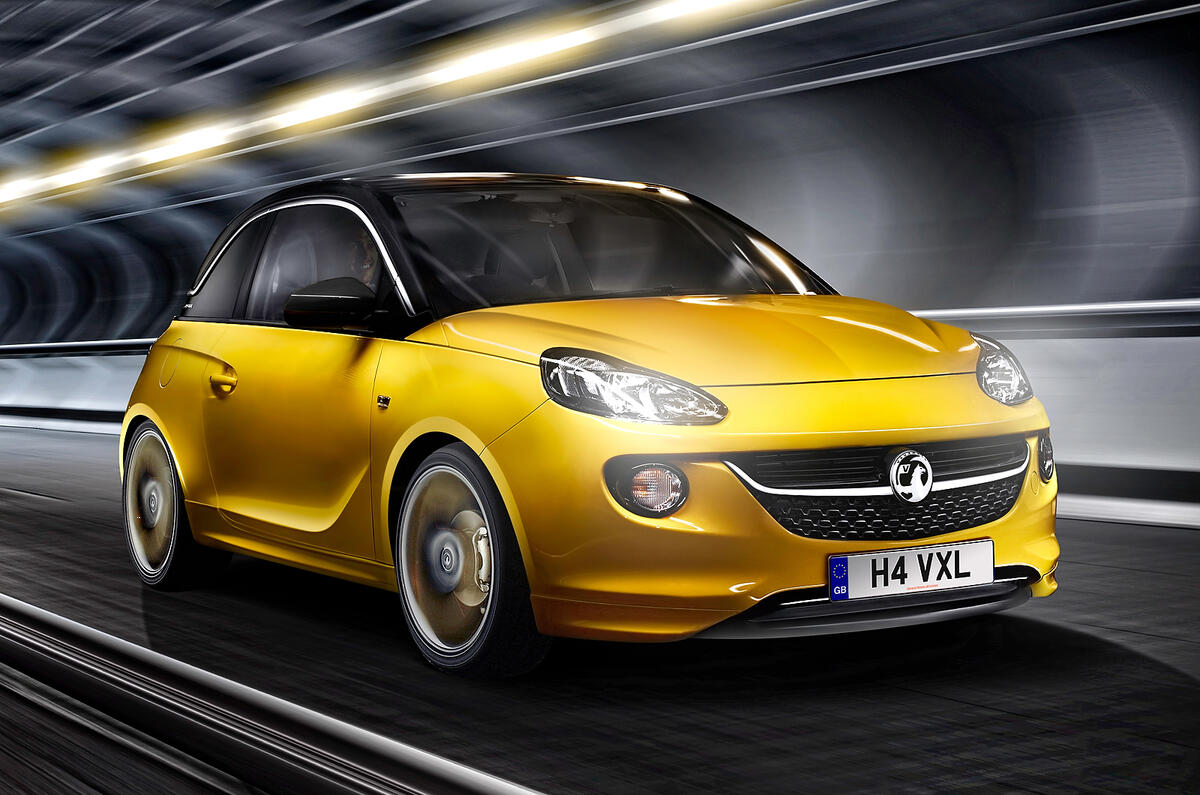 Vauxhall Adam uncovered Autocar
