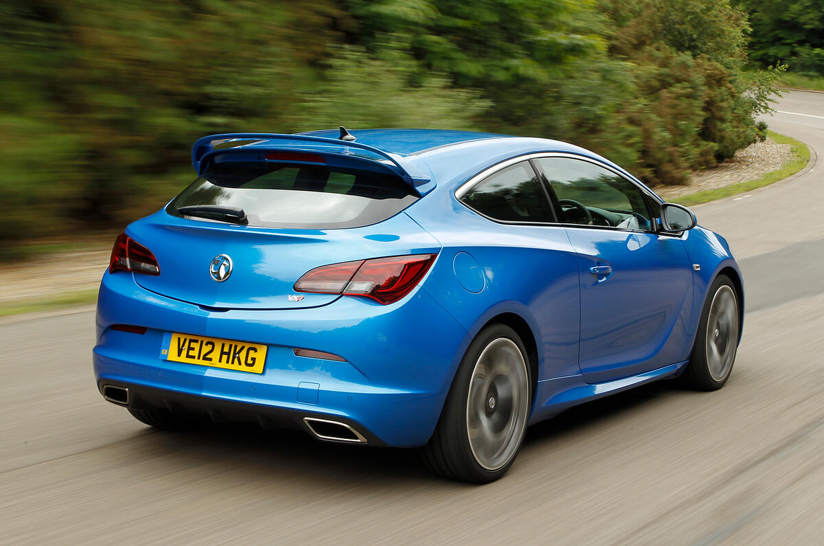 Vauxhall Astra VXR rear quarter