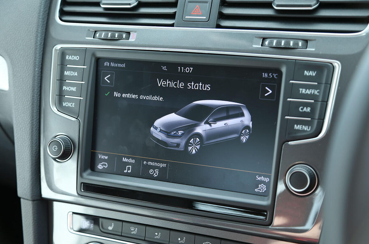 Volkswagen eGolf Review (2016) Autocar