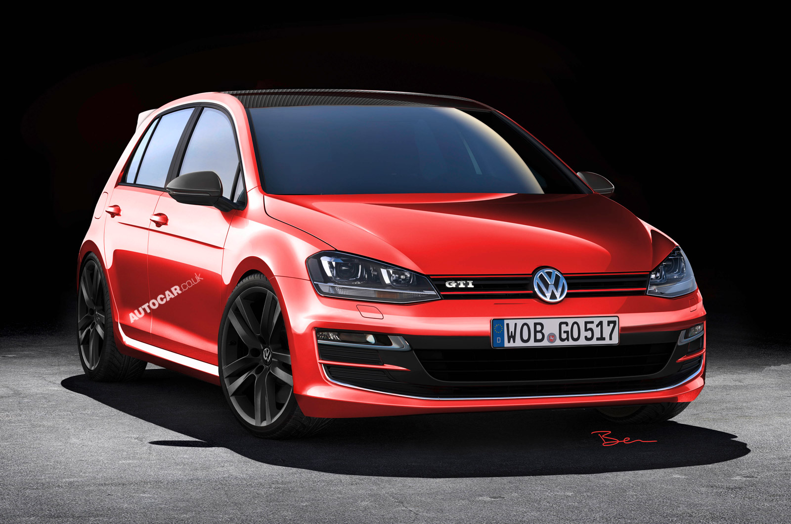 SpyShots: VW Golf R / Carbon Edition GTI ? | Nordschleife Autoblahg