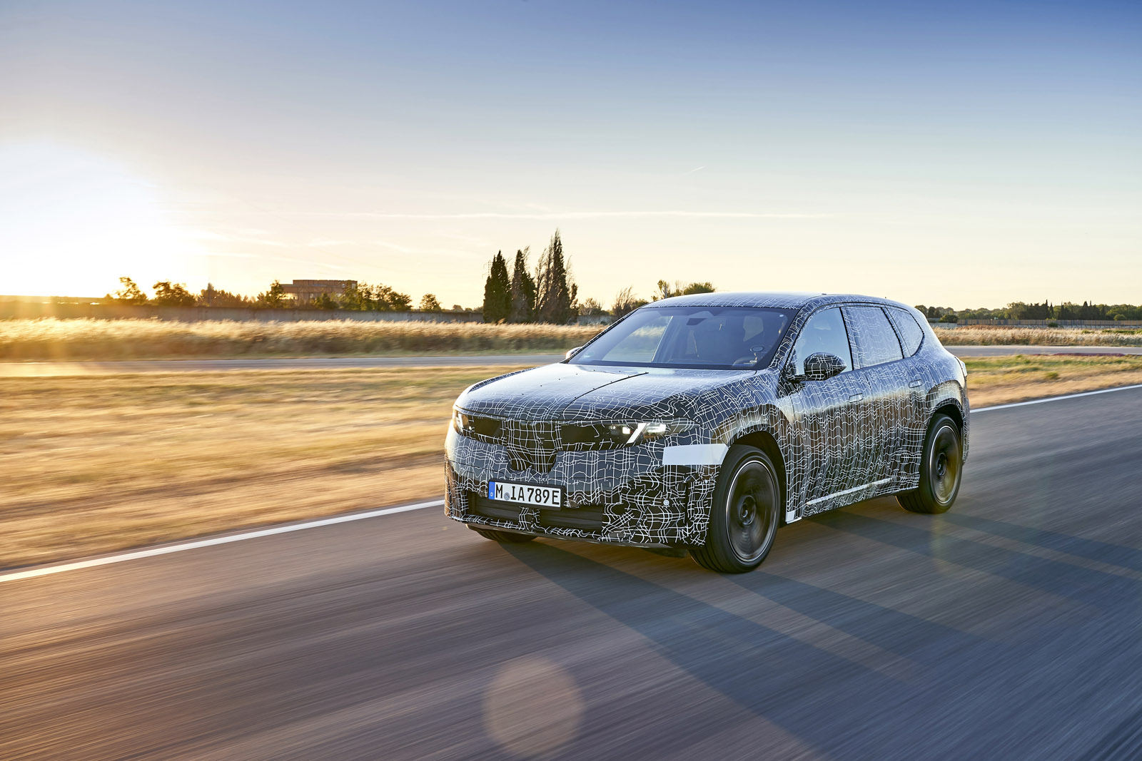 02 BMW iX3 Neue Klasse 2025 Autocar review front driving
