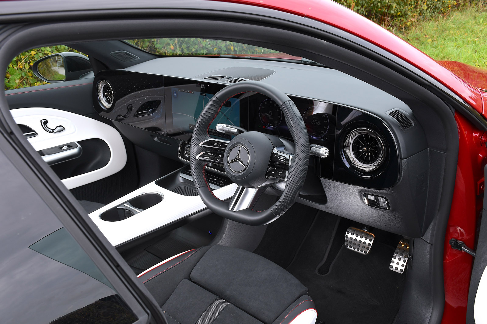 07 Mercedes Benz CLA EV 2026 Autocar road test review interior