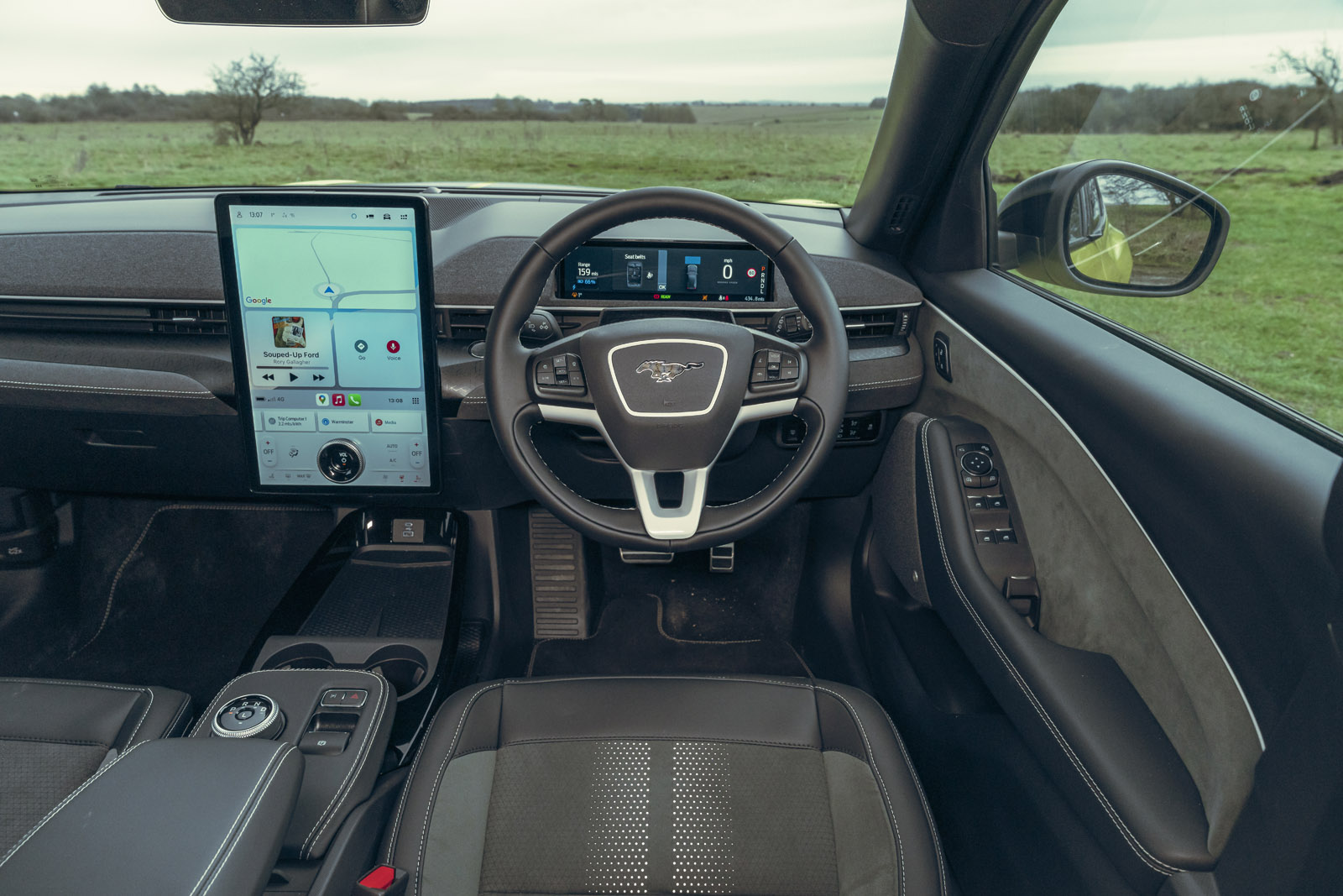 08 Ford Mustang Mach E Rally 2025 review interior