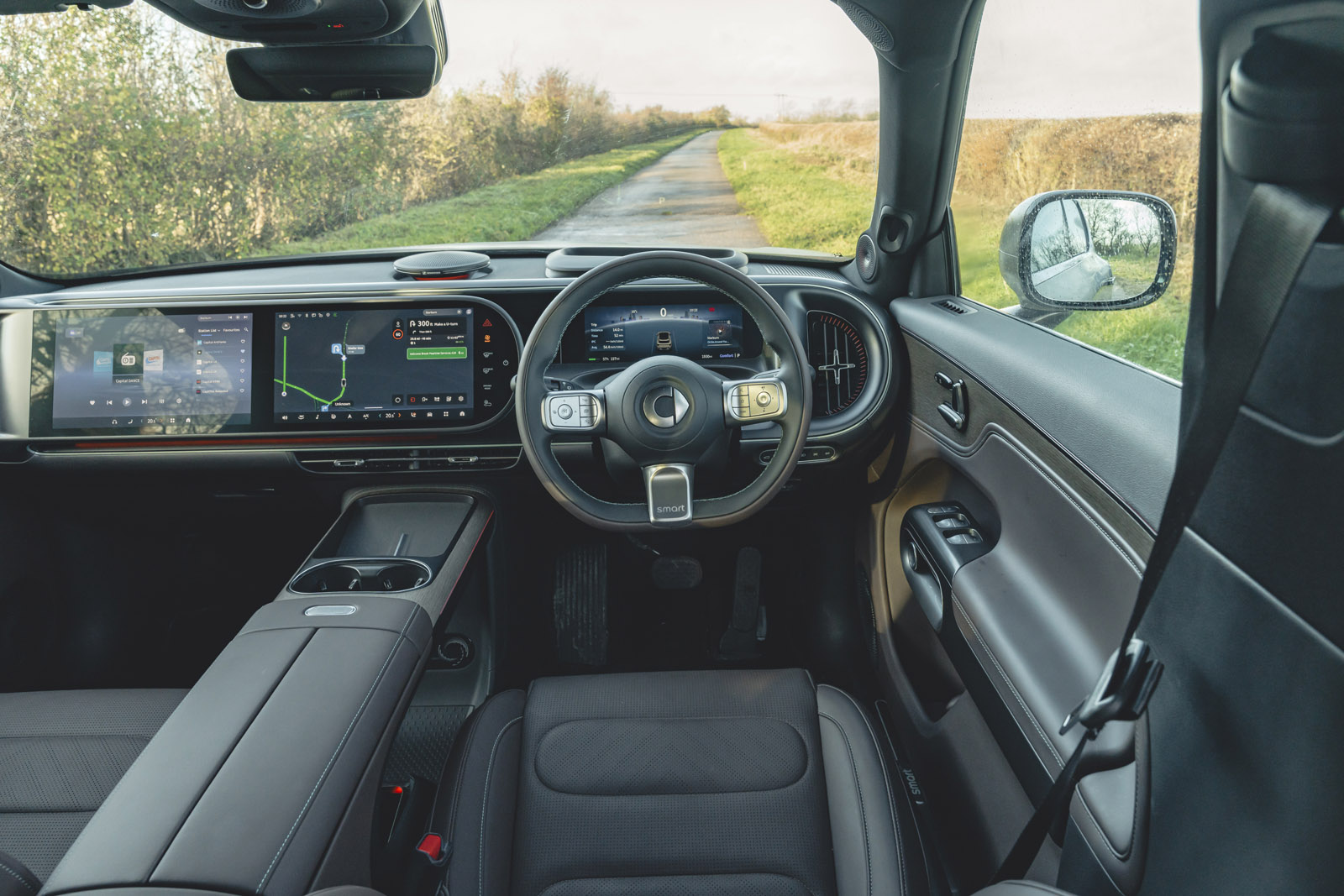 09 Smart #5 Premium 2026 Autocar road test review dashboard