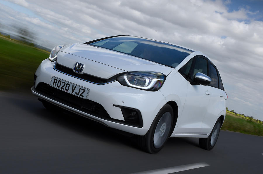 https://images.cdn.autocar.co.uk/Honda Jazz driving – front