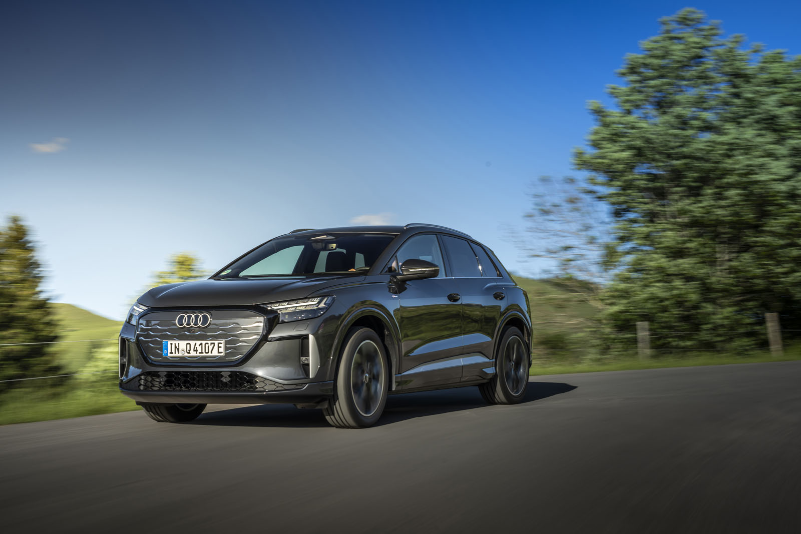 13 Audi Q4 E tron review driving