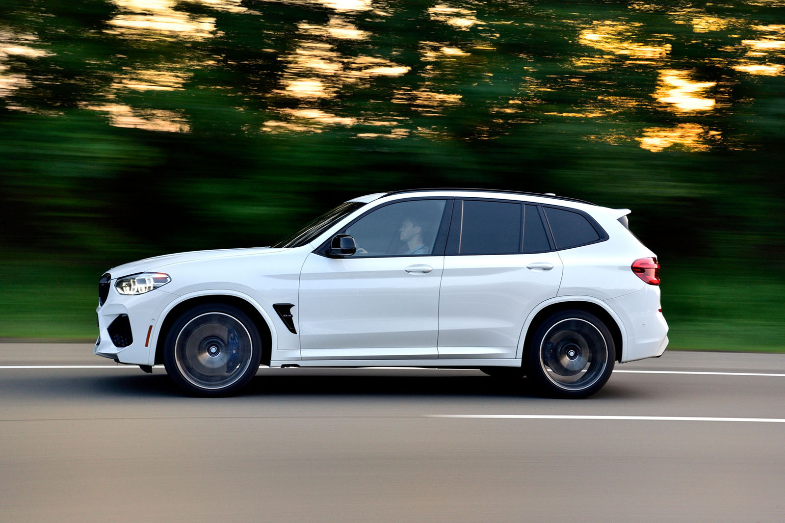 BMW X3 M Competition 2019 review - hero side